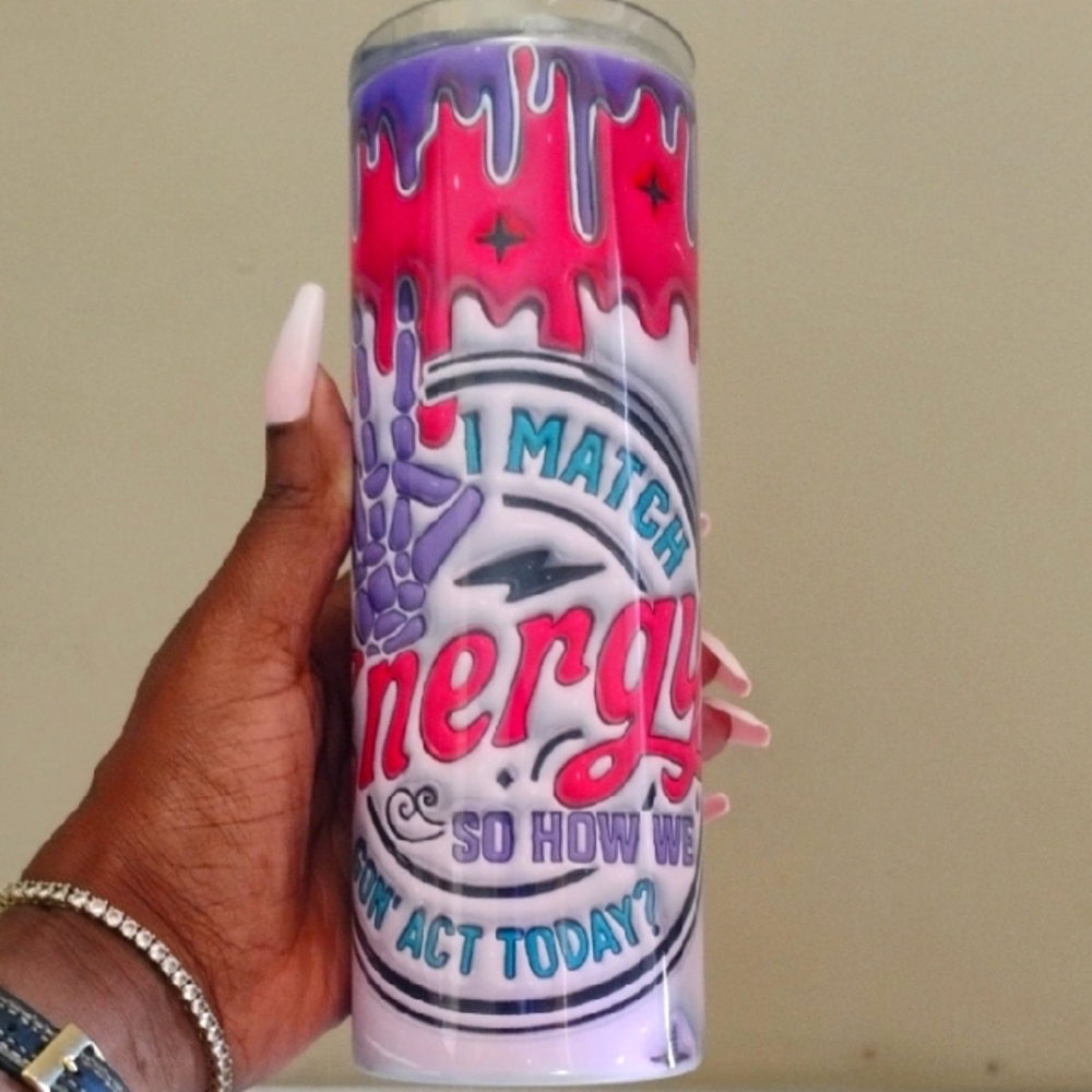 Colorful Energy Tumbler